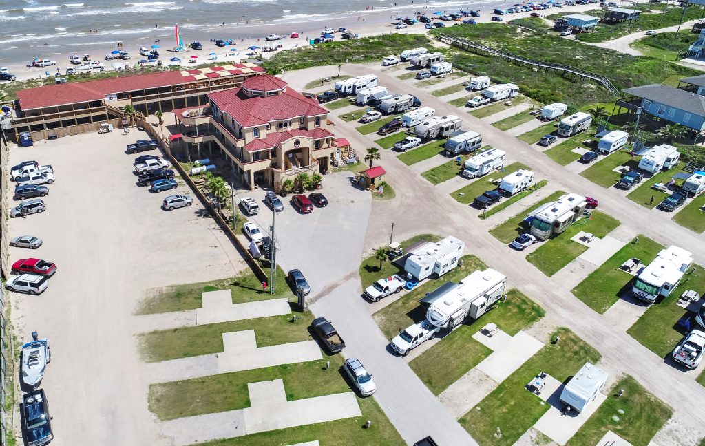 Surfside Beach Delux RV Park Rentals Beachfront RV Resort